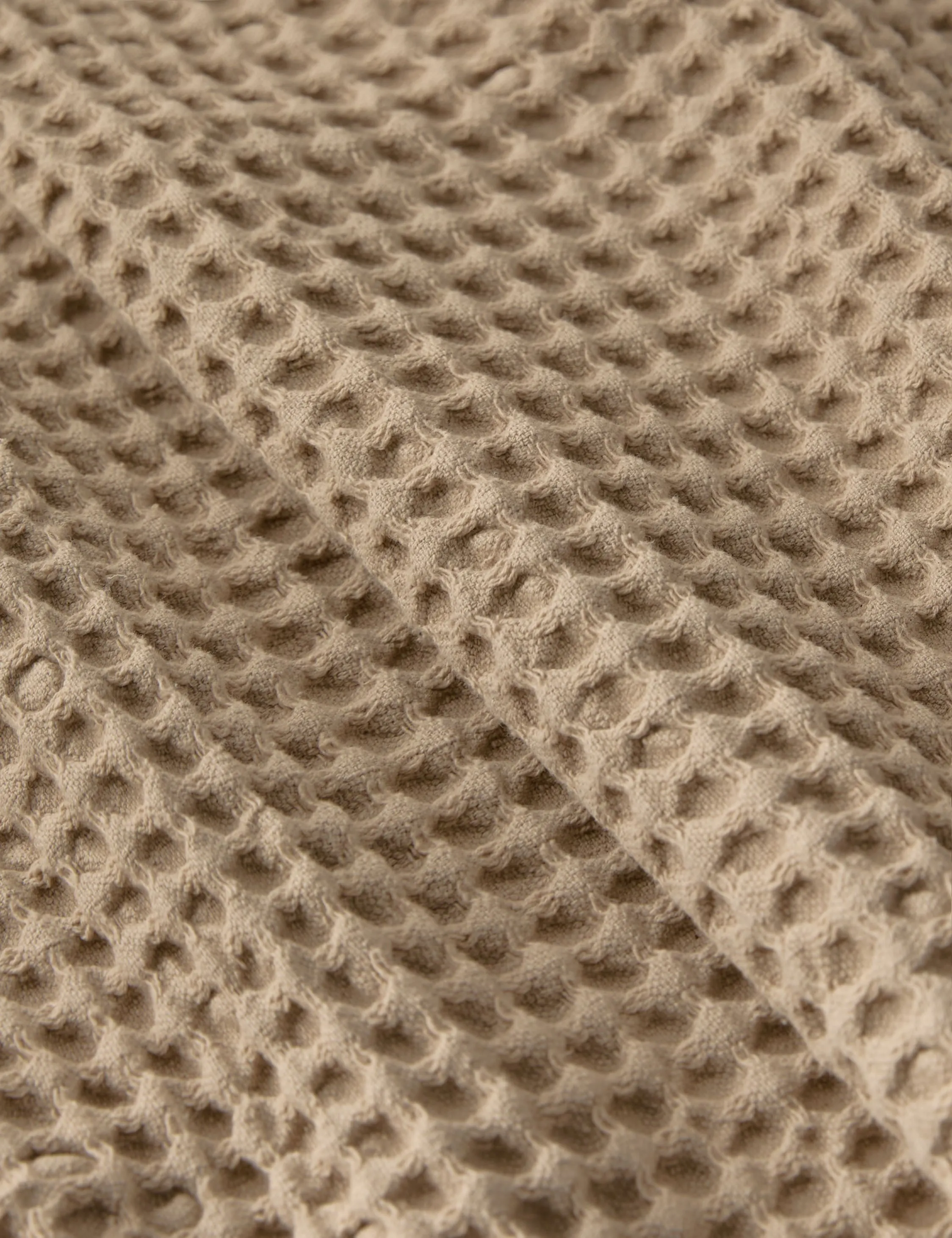 Zuma Cotton Waffle Weave Blanket by Pom Pom at Home
